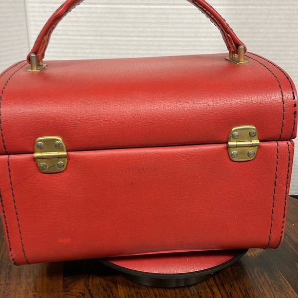 Vintage train cosmetic bag - Picture 5 of 12